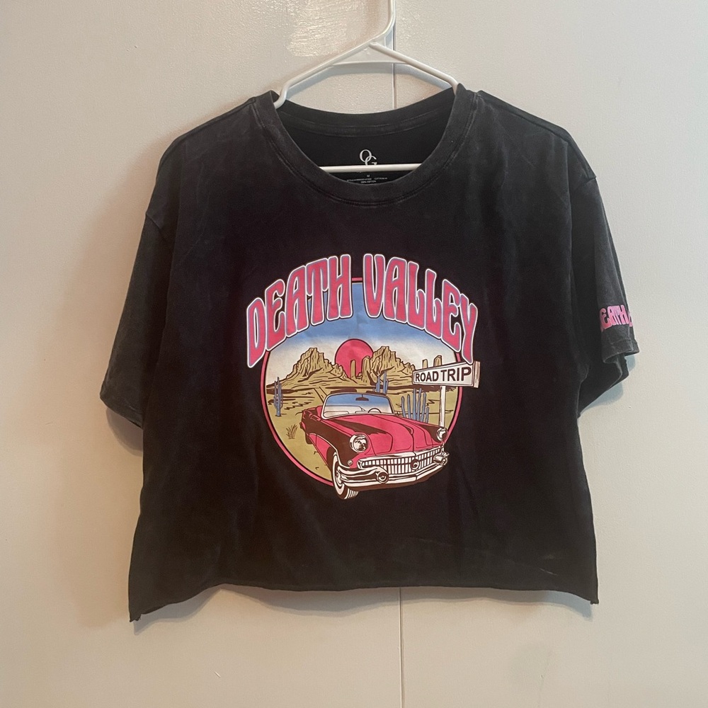 Death Valley Graphic Black Tee